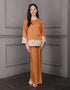 KIDS BAJU KURUNG KEDAH JULYA (TANGERINE)